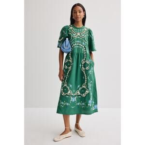 Sea New York Vesna Embroidered Dress